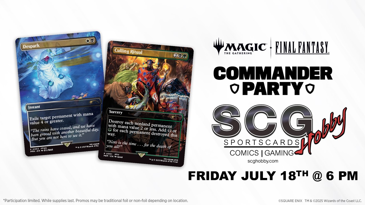 Magic: the Gathering – FINAL FANTASY Commander Party!